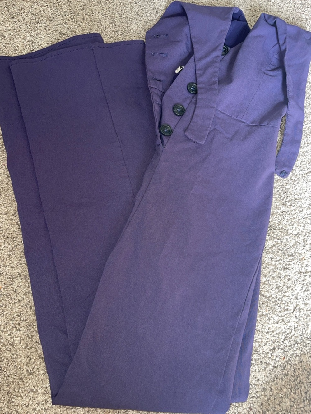 Urban Outfitters plum Halter Jumpsuit